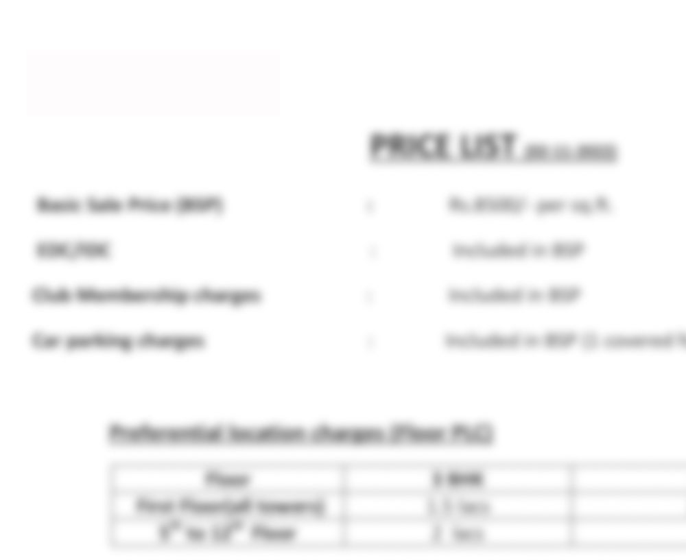 NeoLiv Golf One Price List